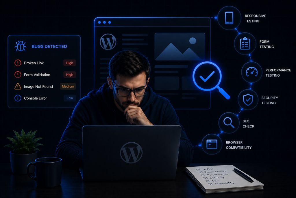 Conduct Comprehensive QA Testing