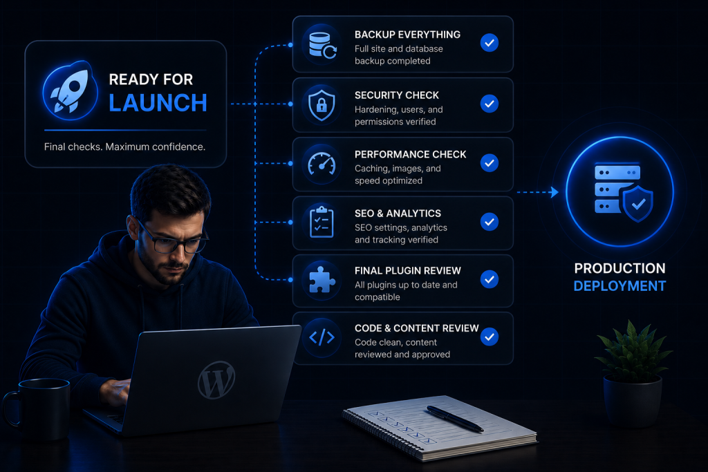 Prepare for Production Deployment