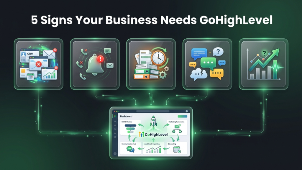 5 Signs Your Business Needs GoHighLevel