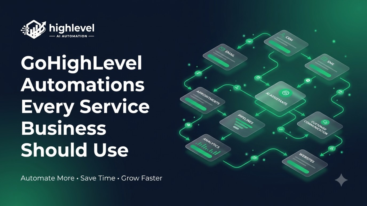 GoHighLevel Automations Every Service Business Should Automate in 2026